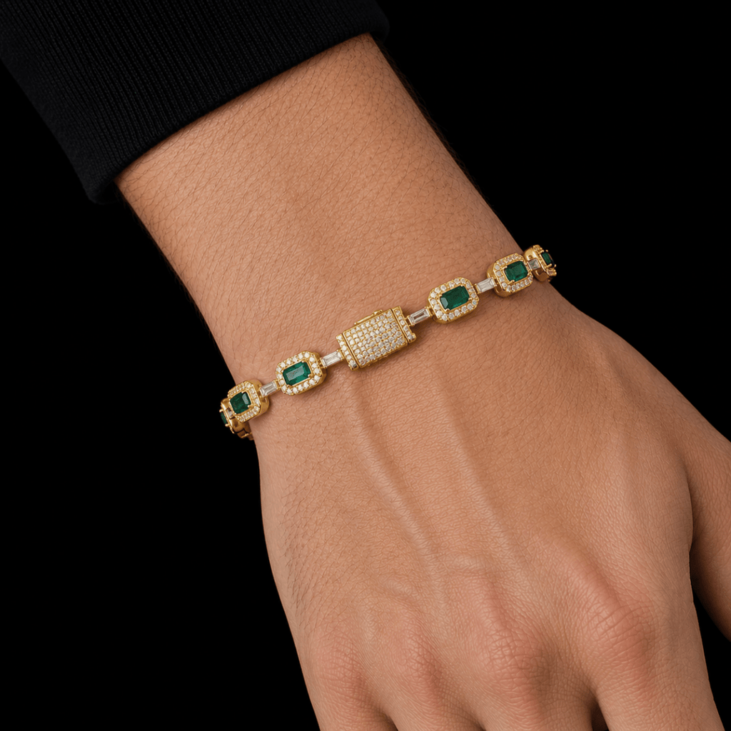 Emerald Royale Bracelet Gold