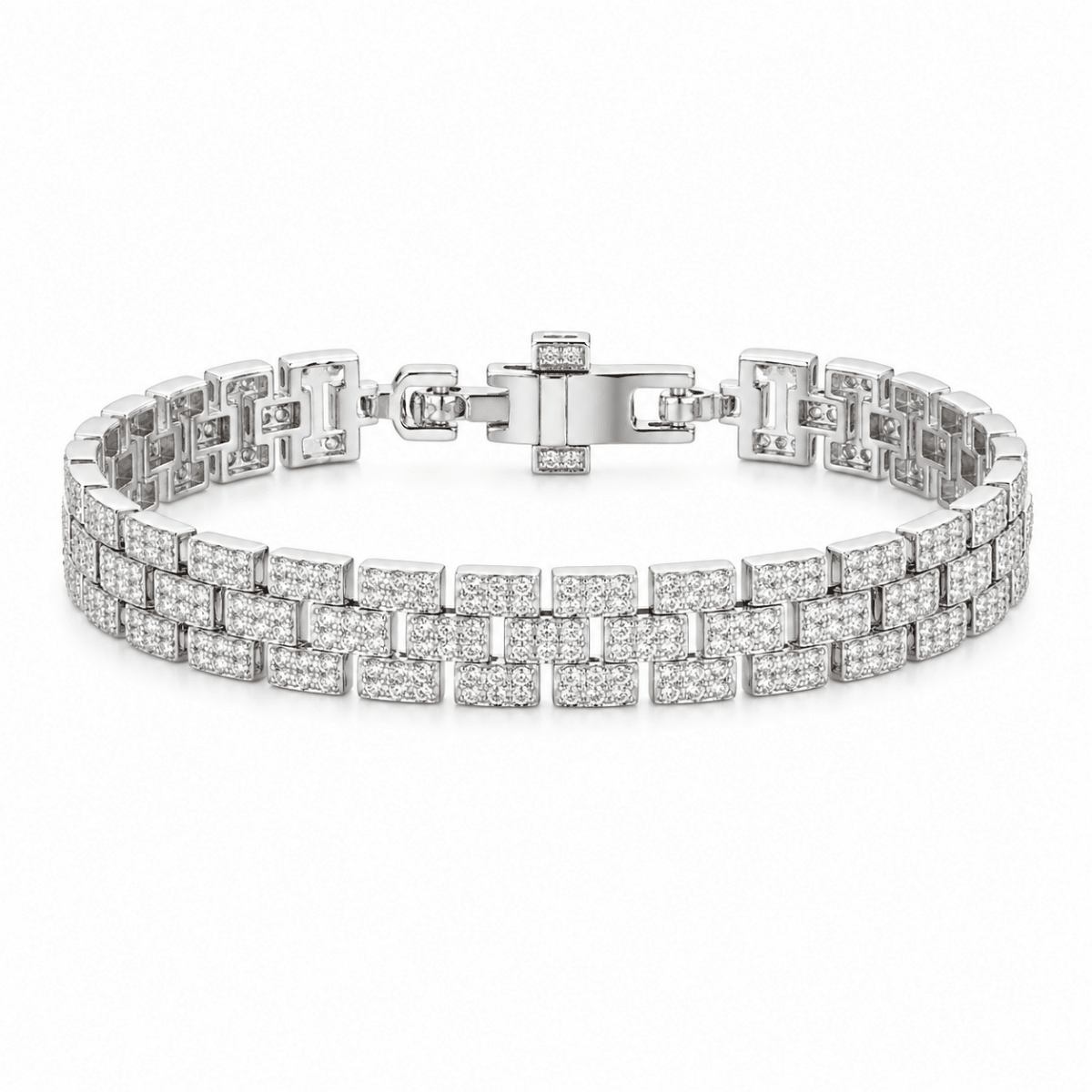 Frosted Link Bracelet