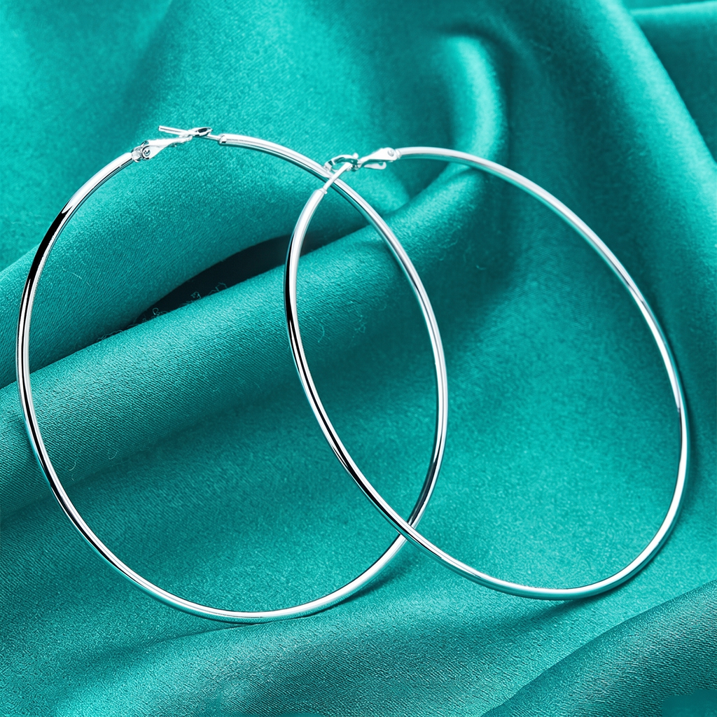 DOTEFFIL circle hoop earrings, watermark removed