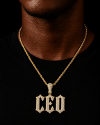 Iced Ceo Pendant Gold