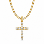 Iced Faith Name Gold