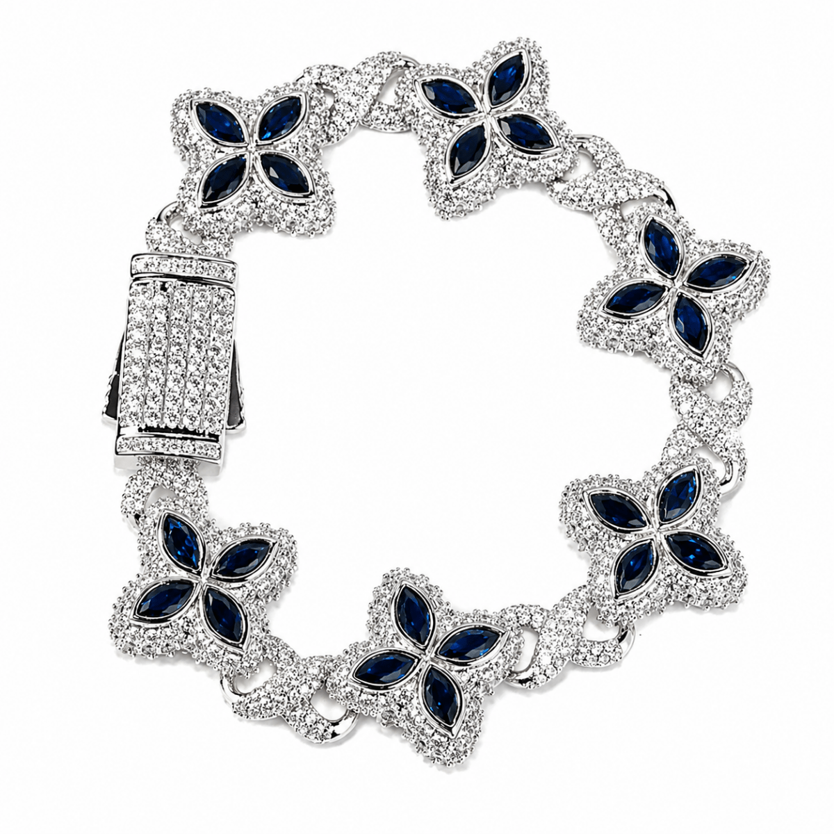 Midnight Ice Flow Bracelet