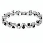 Obsidian Ice Bracelet